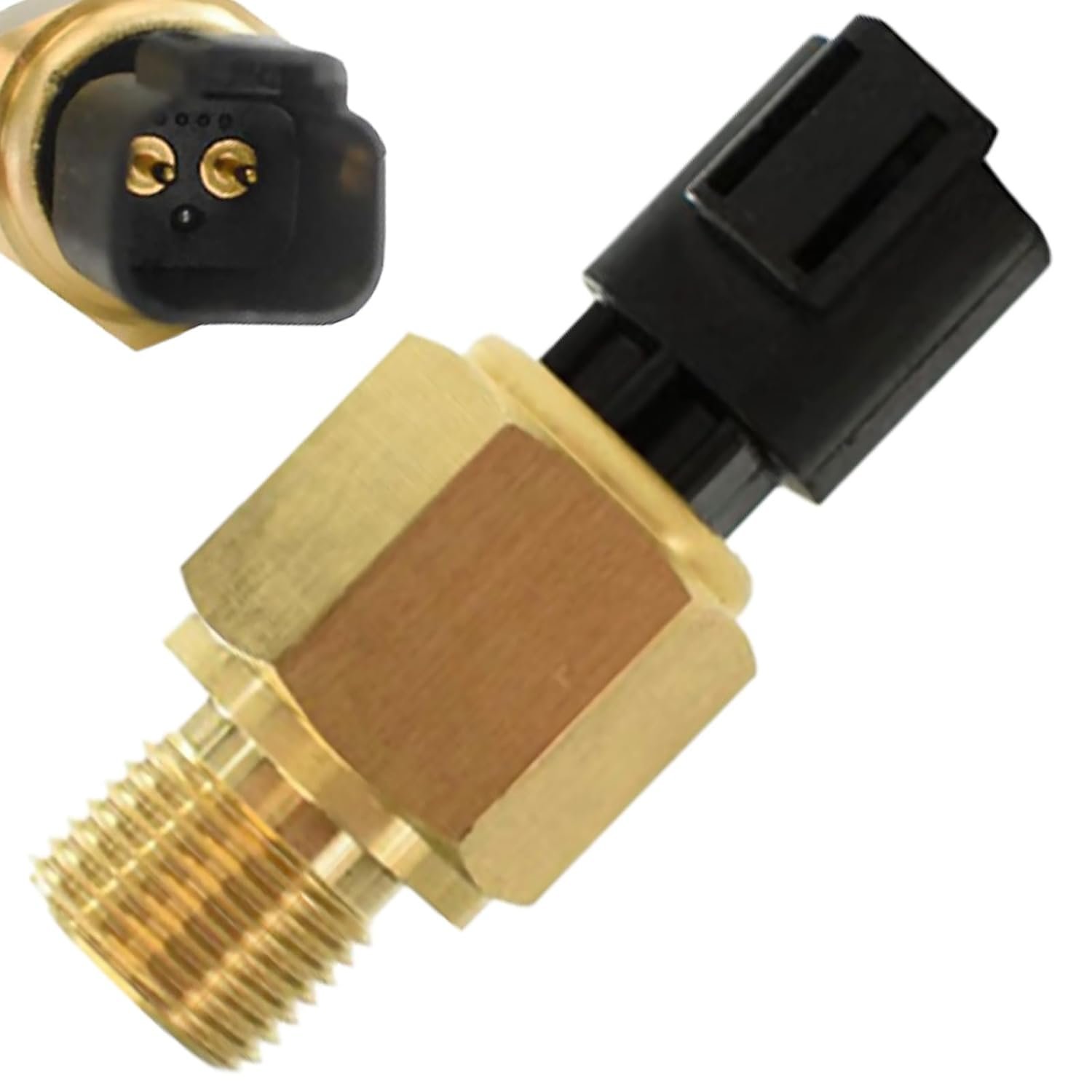 Engine Coolant Temperature Sensor 235-8747 for Caterpillar 3054C C4.4 Engines 414E 424D 416E 420D 432E 442D 420E 430D 442E Loaders