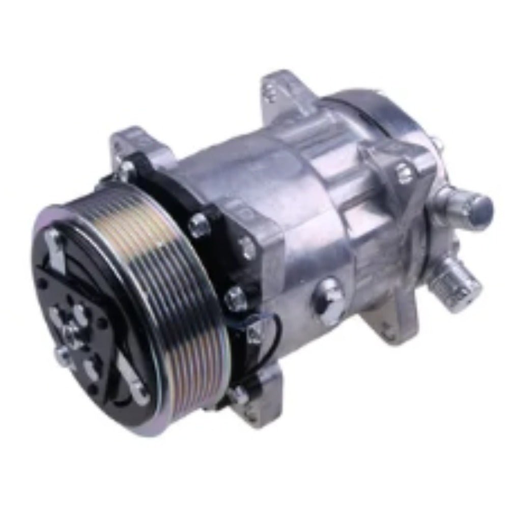 SD7H15 A/C Compressor 82016158 for Ford New Holland Tractor 8160 8340 8360 8560 TM115 TM120 TM125 TM130 TV140 TV145