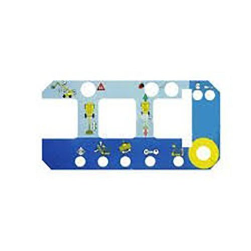 Upper Control Box Decal 307P217570 for Haulotte Boom Lift H21TX HB62 H23TPX HB68J H25TPX HB76J