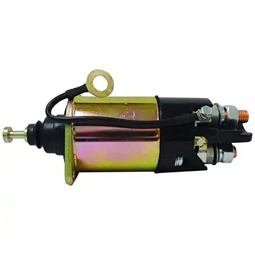 New 12V USA MADE Starter Solenoid Replacement For 2012-15 Bluebird, 1985-86 Clark, 1987-88 Cummins Eng, 1986-14 Freightliner, 1982-93 John Deere 10511408 10511807