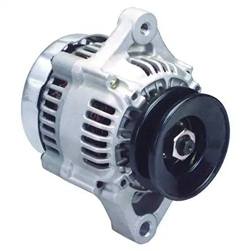 New Mini Style Alternator 100211-4540 Replacement For GM Chevy BBC SBC Race Cars, Street Rod, Hot Rod 1-Wire One Wire Hookup 35 Amps Lightweight