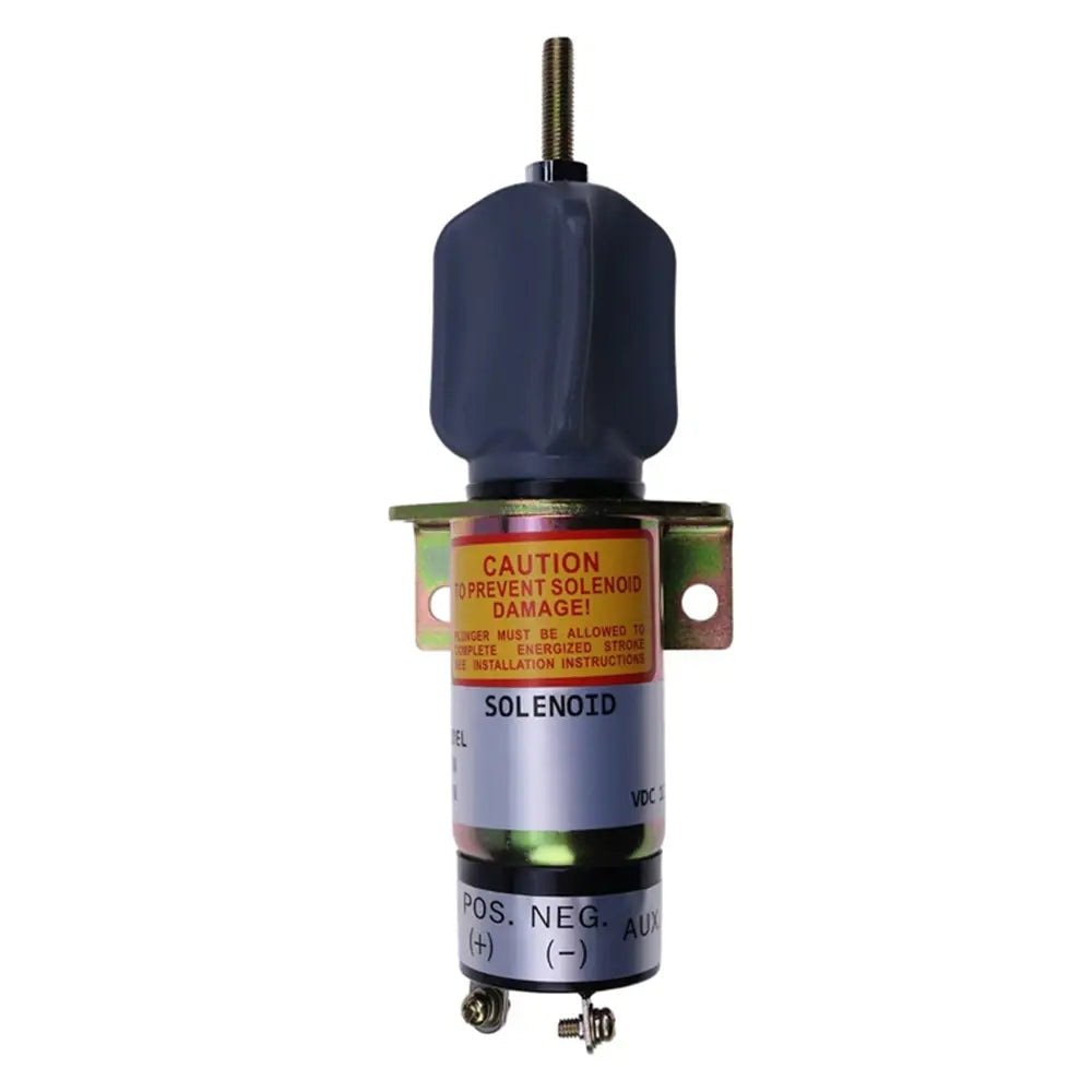 Shut Down Solenoid 1500-3026 1502-12C2U1B5S2 103007 for Kubota DF750 GF750 WG750 DF972 Woodward Skyjack SJ600 SJ6826RT SJ7027RT 12V