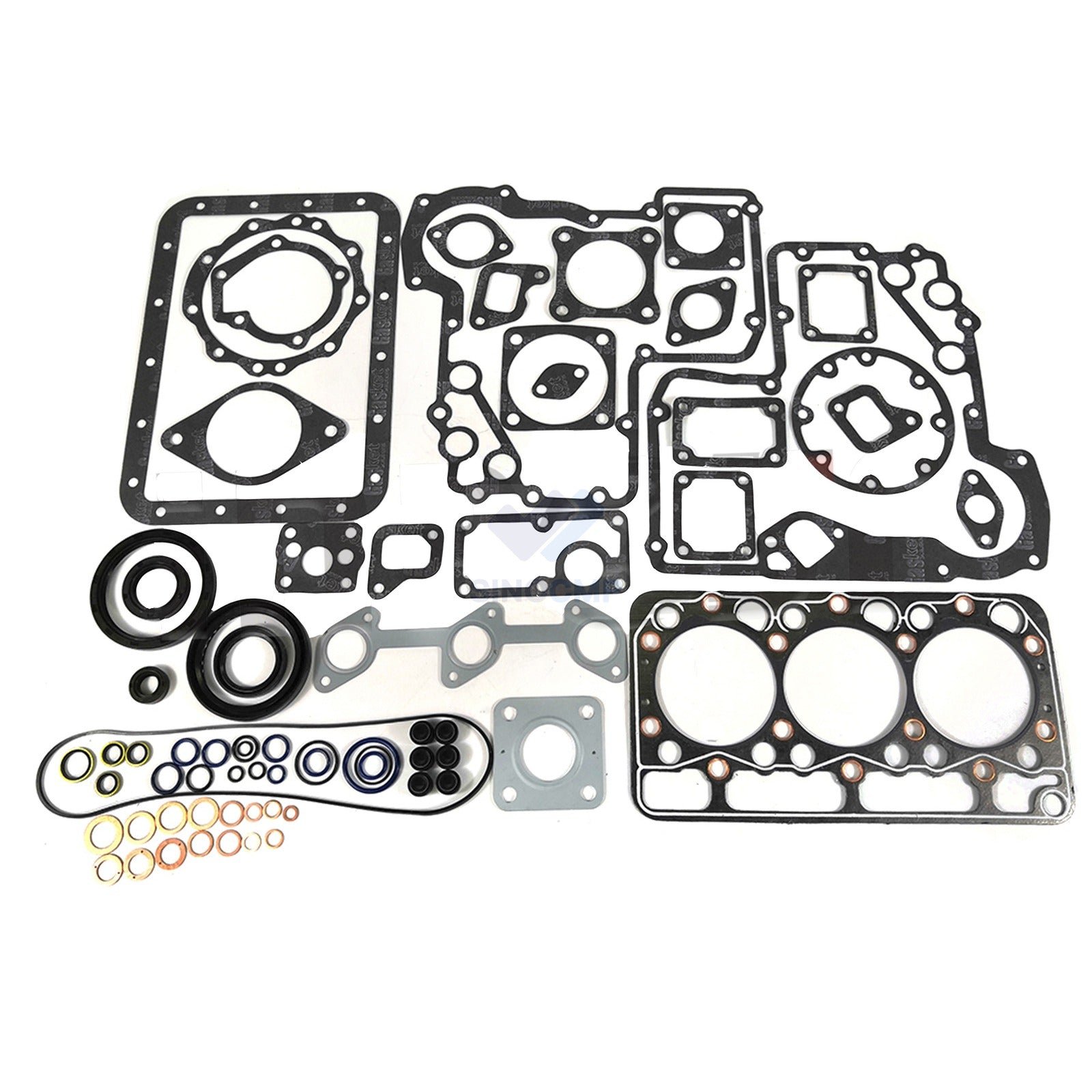 D950 Engine Gasket Kit Full Set for Kubota D950 D950B D950SB D950-FM Engine B7200 B8200 B1750D B20 F2000 F2100 KH61 KH41 Tractor(Ship to US Only.)