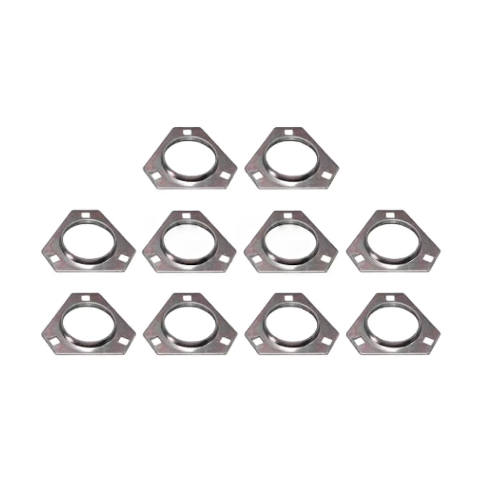 10 Pieces Bearing Flange Half H103264 for Yanmar 3TNE84 4TNE84 John Deere 6068 6090 6135 Engine 4300 4400 4410 4600 4700 Tractor