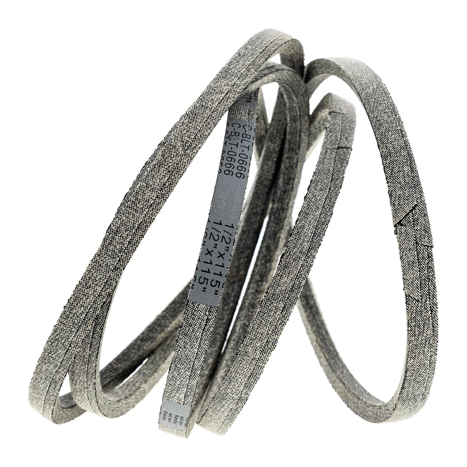 Deck Belt M162443 M158692 for MTD Cub Cadet RZT 42 Z-Force GT2550 John Deere LT 160 180 X300R 954-04137B 954-04137A 1/2" x 114-1/2"