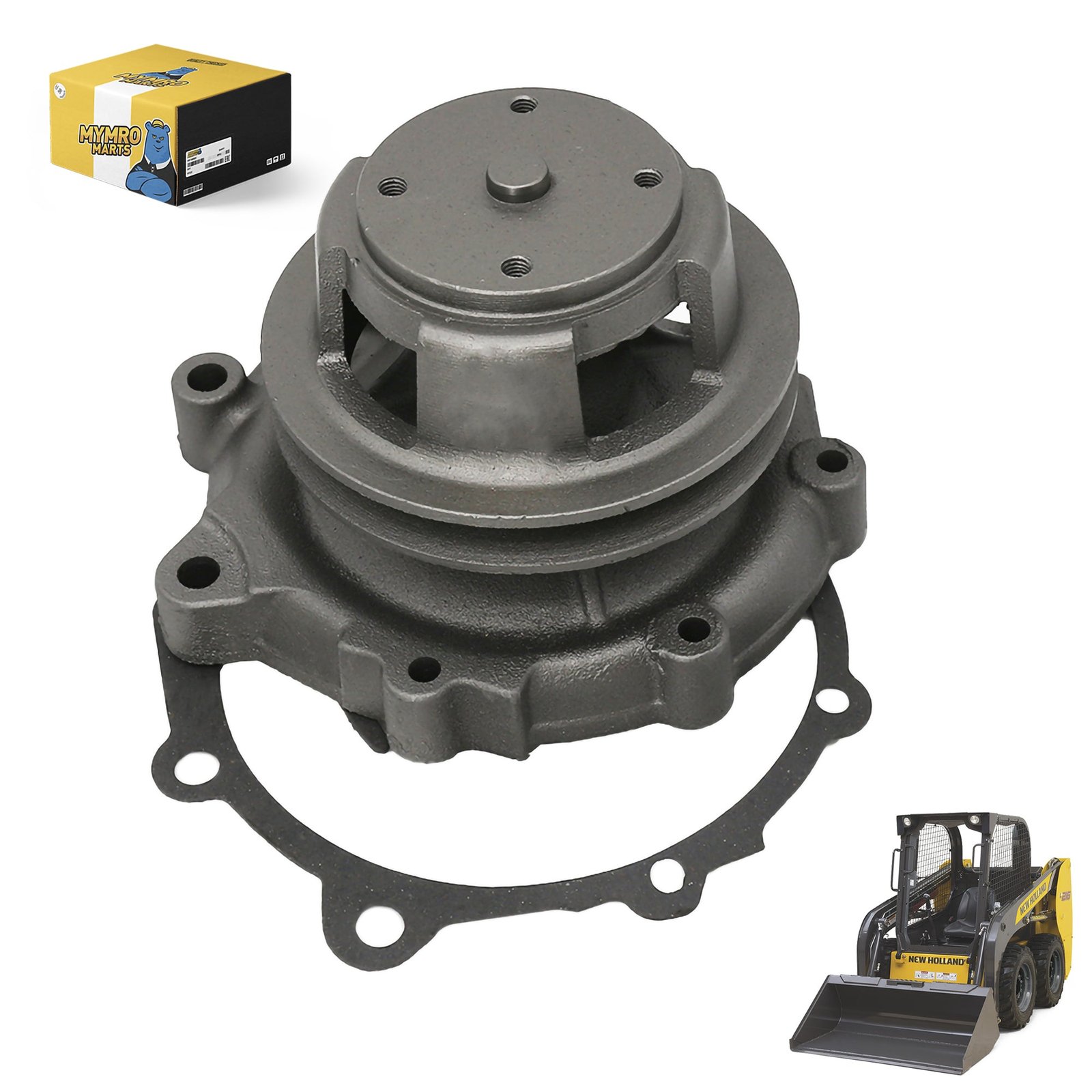 Water Pump 81863911 For NEW HOLLAND L783 L785 L865 LS180 LX865 LX885 Tractor-For NEW HOLLAND